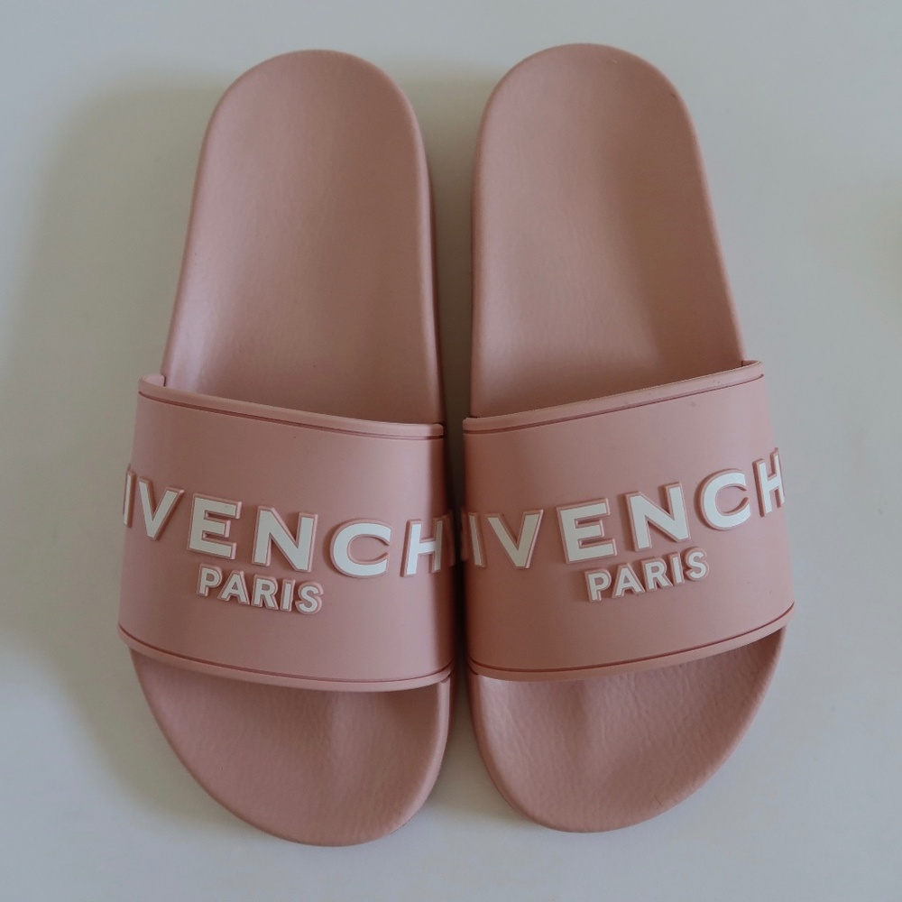 Givenchy Logo Slides Women Size 39